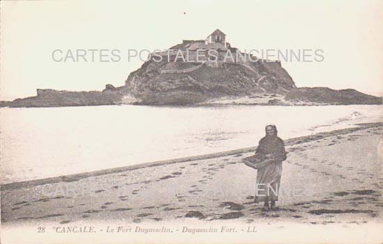 Cartes postales anciennes > CARTES POSTALES > carte postale ancienne > cartes-postales-ancienne.com Bretagne Ille et vilaine Cancale