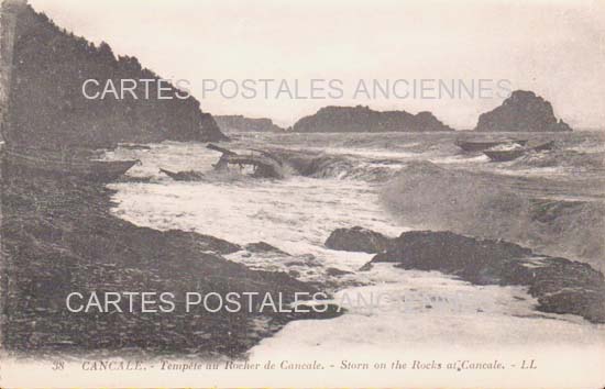 Cartes postales anciennes > CARTES POSTALES > carte postale ancienne > cartes-postales-ancienne.com Bretagne Ille et vilaine Cancale