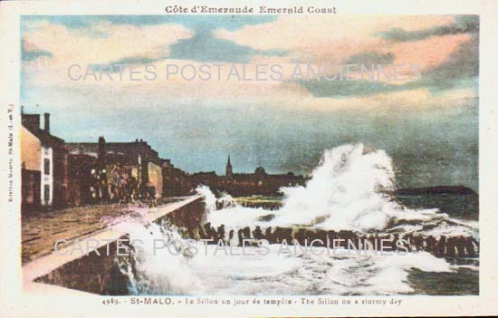 Cartes postales anciennes > CARTES POSTALES > carte postale ancienne > cartes-postales-ancienne.com Bretagne Ille et vilaine Saint Malo