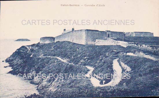 Cartes postales anciennes > CARTES POSTALES > carte postale ancienne > cartes-postales-ancienne.com Bretagne Ille et vilaine Saint Servan Sur Mer