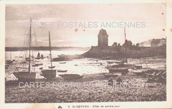 Cartes postales anciennes > CARTES POSTALES > carte postale ancienne > cartes-postales-ancienne.com Bretagne Ille et vilaine Saint Servan Sur Mer