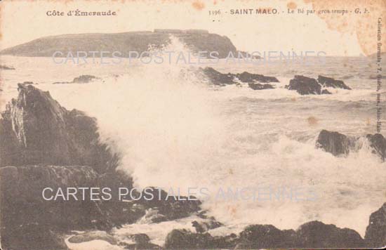 Cartes postales anciennes > CARTES POSTALES > carte postale ancienne > cartes-postales-ancienne.com Bretagne Ille et vilaine Saint Malo