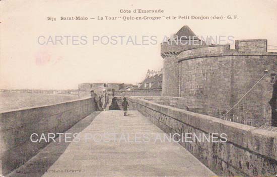 Cartes postales anciennes > CARTES POSTALES > carte postale ancienne > cartes-postales-ancienne.com Bretagne Ille et vilaine Saint Malo