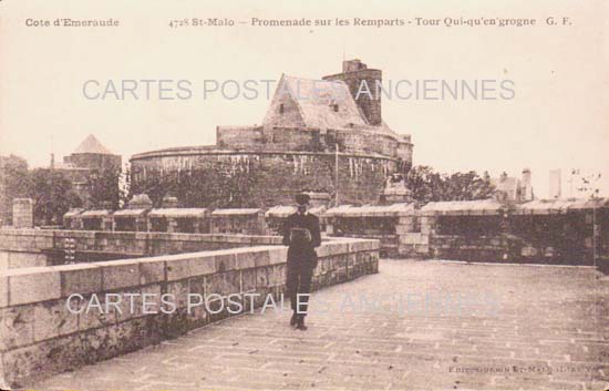 Cartes postales anciennes > CARTES POSTALES > carte postale ancienne > cartes-postales-ancienne.com Bretagne Ille et vilaine Saint Malo