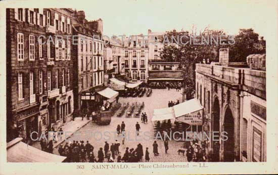 Cartes postales anciennes > CARTES POSTALES > carte postale ancienne > cartes-postales-ancienne.com Bretagne Ille et vilaine Saint Malo