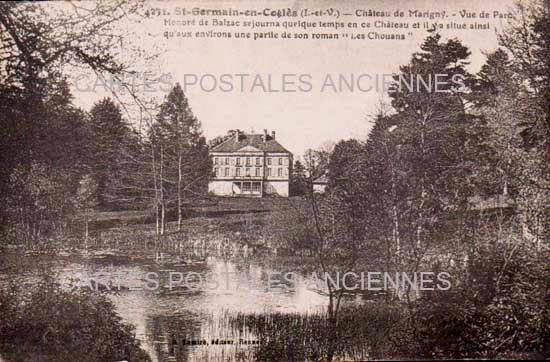 Cartes postales anciennes > CARTES POSTALES > carte postale ancienne > cartes-postales-ancienne.com Bretagne Ille et vilaine Saint Germain En Cogles