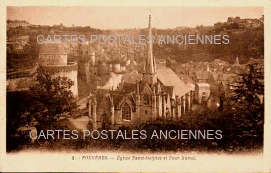 Cartes postales anciennes > CARTES POSTALES > carte postale ancienne > cartes-postales-ancienne.com Bretagne Ille et vilaine Fougeres