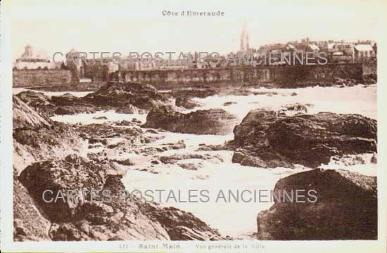 Cartes postales anciennes > CARTES POSTALES > carte postale ancienne > cartes-postales-ancienne.com Bretagne Ille et vilaine Saint Malo