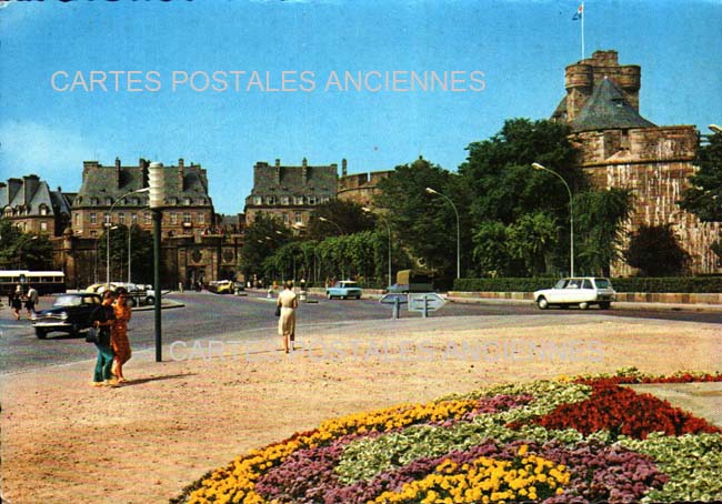 Cartes postales anciennes > CARTES POSTALES > carte postale ancienne > cartes-postales-ancienne.com Bretagne Ille et vilaine Saint Malo