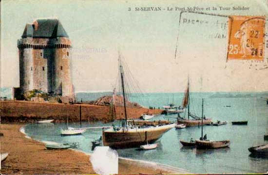 Cartes postales anciennes > CARTES POSTALES > carte postale ancienne > cartes-postales-ancienne.com Bretagne Ille et vilaine Saint Servan Sur Mer