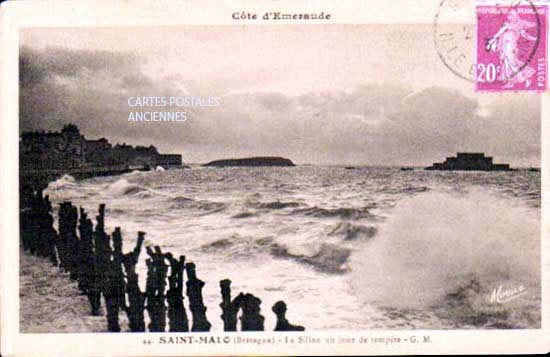 Cartes postales anciennes > CARTES POSTALES > carte postale ancienne > cartes-postales-ancienne.com Bretagne Ille et vilaine Saint Malo