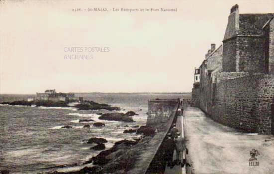 Cartes postales anciennes > CARTES POSTALES > carte postale ancienne > cartes-postales-ancienne.com Bretagne Ille et vilaine Saint Malo