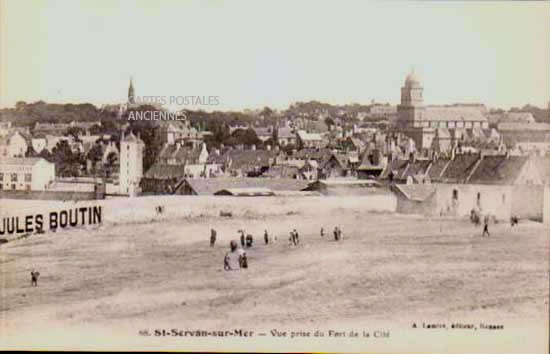 Cartes postales anciennes > CARTES POSTALES > carte postale ancienne > cartes-postales-ancienne.com Bretagne Ille et vilaine Saint Servan Sur Mer