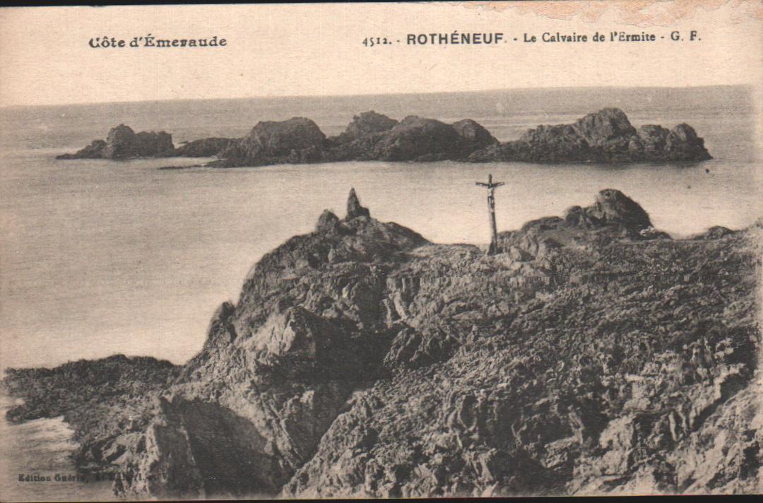 Cartes postales anciennes > CARTES POSTALES > carte postale ancienne > cartes-postales-ancienne.com Bretagne Ille et vilaine Rotheneuf