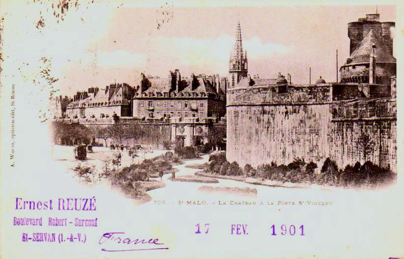 Cartes postales anciennes > CARTES POSTALES > carte postale ancienne > cartes-postales-ancienne.com Bretagne Ille et vilaine Saint Malo