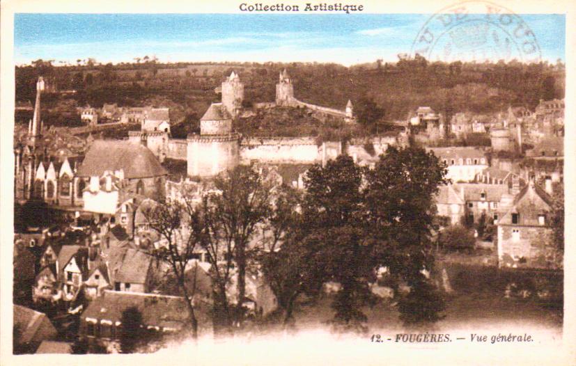 Cartes postales anciennes > CARTES POSTALES > carte postale ancienne > cartes-postales-ancienne.com Bretagne Ille et vilaine Fougeres