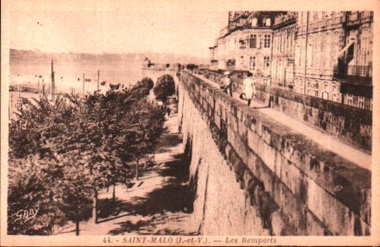 Cartes postales anciennes > CARTES POSTALES > carte postale ancienne > cartes-postales-ancienne.com Bretagne Ille et vilaine Saint Malo