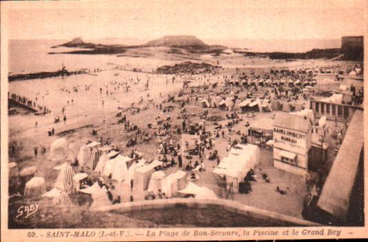 Cartes postales anciennes > CARTES POSTALES > carte postale ancienne > cartes-postales-ancienne.com Bretagne Ille et vilaine Saint Malo