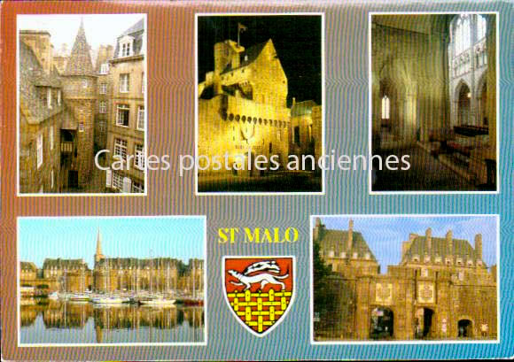 Cartes postales anciennes > CARTES POSTALES > carte postale ancienne > cartes-postales-ancienne.com  Saint Malo