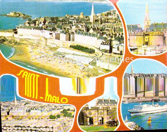 Cartes postales anciennes > CARTES POSTALES > carte postale ancienne > cartes-postales-ancienne.com  Saint Malo