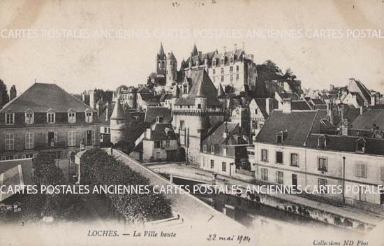 Cartes postales anciennes > CARTES POSTALES > carte postale ancienne > cartes-postales-ancienne.com Centre val de loire  Indre et loire