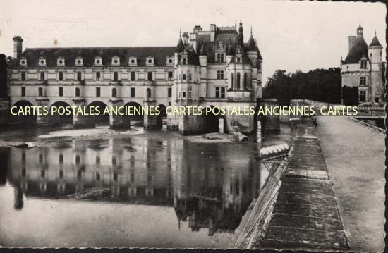 Cartes postales anciennes > CARTES POSTALES > carte postale ancienne > cartes-postales-ancienne.com Centre val de loire  Indre et loire Chenonceaux