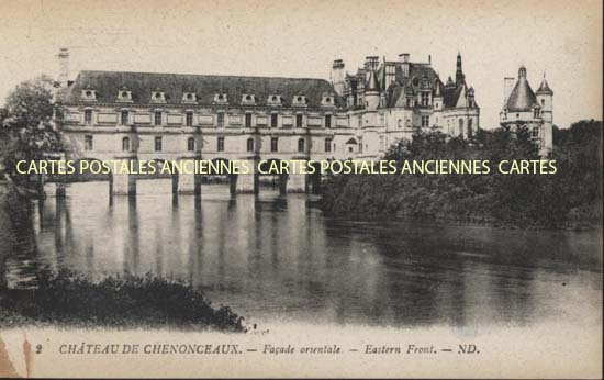 Cartes postales anciennes > CARTES POSTALES > carte postale ancienne > cartes-postales-ancienne.com Centre val de loire  Indre et loire Chenonceaux