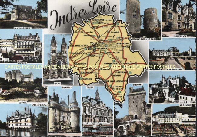 Cartes postales anciennes > CARTES POSTALES > carte postale ancienne > cartes-postales-ancienne.com Centre val de loire  Indre et loire Amboise