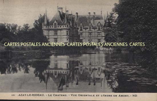 Cartes postales anciennes > CARTES POSTALES > carte postale ancienne > cartes-postales-ancienne.com Centre val de loire  Indre et loire Azay Le Rideau