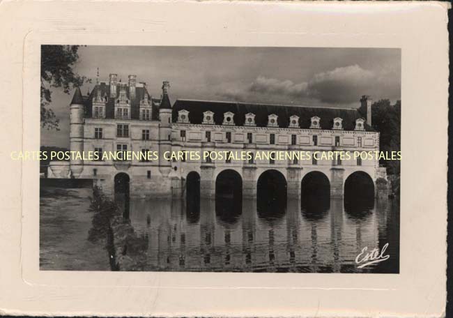 Cartes postales anciennes > CARTES POSTALES > carte postale ancienne > cartes-postales-ancienne.com Centre val de loire  Indre et loire Chenonceaux