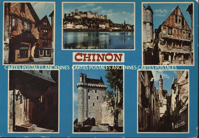 Cartes postales anciennes > CARTES POSTALES > carte postale ancienne > cartes-postales-ancienne.com Centre val de loire  Indre et loire Chinon