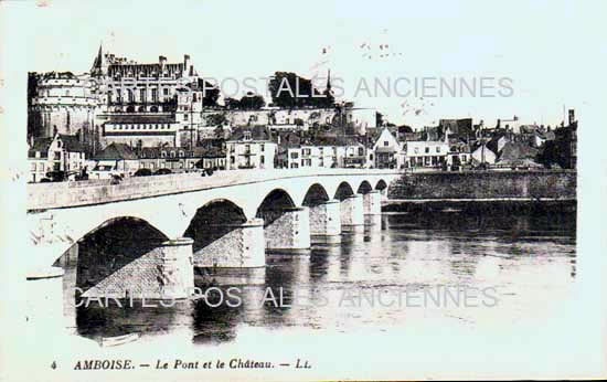 Cartes postales anciennes > CARTES POSTALES > carte postale ancienne > cartes-postales-ancienne.com Centre val de loire  Indre et loire Amboise