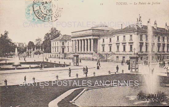 Cartes postales anciennes > CARTES POSTALES > carte postale ancienne > cartes-postales-ancienne.com Centre val de loire  Indre et loire Tours