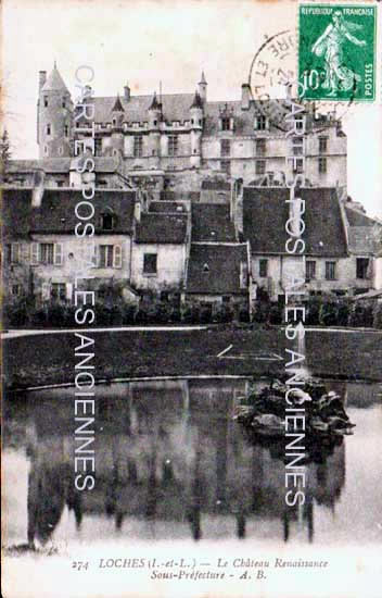 Cartes postales anciennes > CARTES POSTALES > carte postale ancienne > cartes-postales-ancienne.com Centre val de loire  Indre et loire Loches