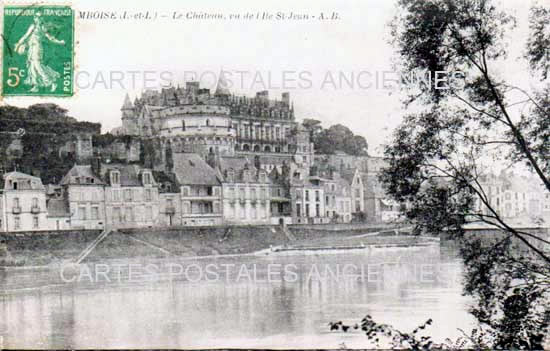 Cartes postales anciennes > CARTES POSTALES > carte postale ancienne > cartes-postales-ancienne.com Centre val de loire  Indre et loire Amboise