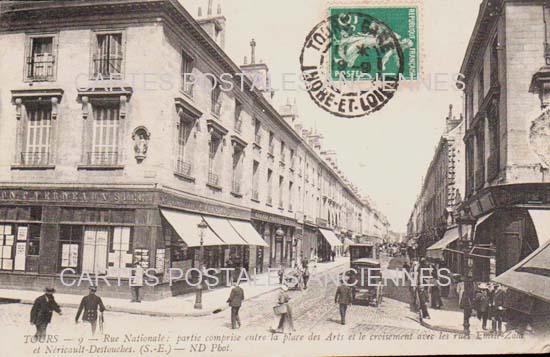 Cartes postales anciennes > CARTES POSTALES > carte postale ancienne > cartes-postales-ancienne.com Centre val de loire  Indre et loire Tours