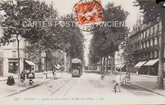 Cartes postales anciennes > CARTES POSTALES > carte postale ancienne > cartes-postales-ancienne.com Centre val de loire  Indre et loire Tours