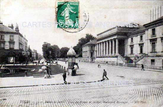 Cartes postales anciennes > CARTES POSTALES > carte postale ancienne > cartes-postales-ancienne.com Centre val de loire  Indre et loire Tours