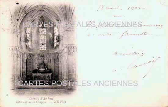 Cartes postales anciennes > CARTES POSTALES > carte postale ancienne > cartes-postales-ancienne.com Centre val de loire  Indre et loire Amboise