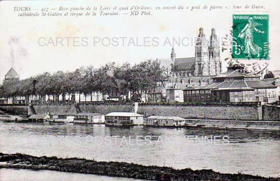 Cartes postales anciennes > CARTES POSTALES > carte postale ancienne > cartes-postales-ancienne.com Centre val de loire  Indre et loire Tours