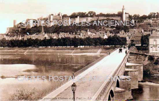 Cartes postales anciennes > CARTES POSTALES > carte postale ancienne > cartes-postales-ancienne.com Centre val de loire  Indre et loire Chinon