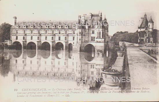 Cartes postales anciennes > CARTES POSTALES > carte postale ancienne > cartes-postales-ancienne.com Centre val de loire  Indre et loire Chenonceaux