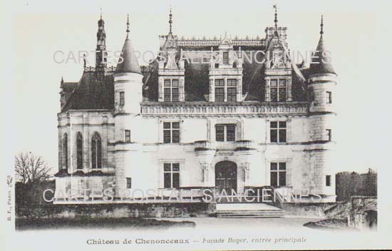 Cartes postales anciennes > CARTES POSTALES > carte postale ancienne > cartes-postales-ancienne.com Centre val de loire  Indre et loire Chenonceaux