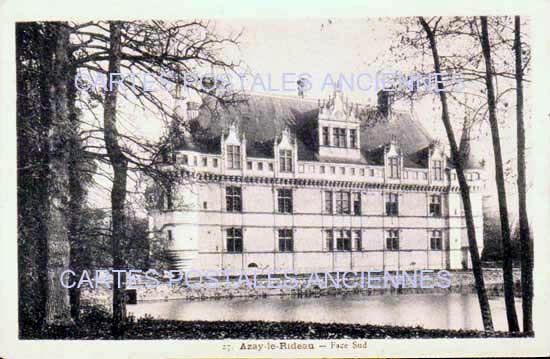 Cartes postales anciennes > CARTES POSTALES > carte postale ancienne > cartes-postales-ancienne.com Centre val de loire  Indre et loire Azay Le Rideau