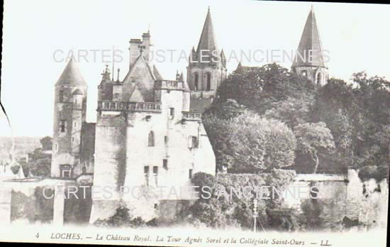 Cartes postales anciennes > CARTES POSTALES > carte postale ancienne > cartes-postales-ancienne.com Centre val de loire  Indre et loire Loches