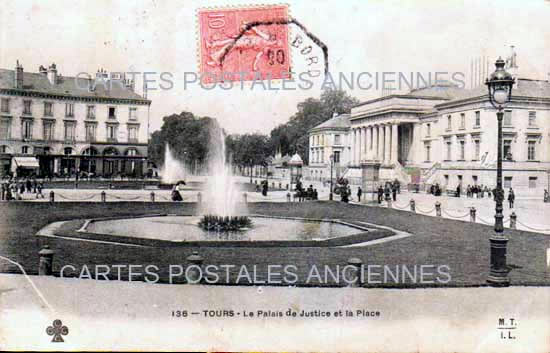 Cartes postales anciennes > CARTES POSTALES > carte postale ancienne > cartes-postales-ancienne.com Centre val de loire  Indre et loire Tours