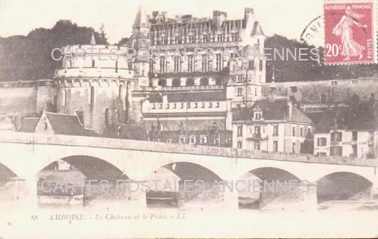 Cartes postales anciennes > CARTES POSTALES > carte postale ancienne > cartes-postales-ancienne.com Centre val de loire  Indre et loire Amboise