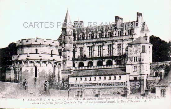 Cartes postales anciennes > CARTES POSTALES > carte postale ancienne > cartes-postales-ancienne.com Centre val de loire  Indre et loire Amboise