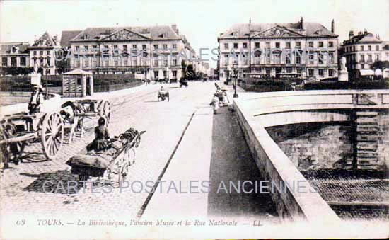 Cartes postales anciennes > CARTES POSTALES > carte postale ancienne > cartes-postales-ancienne.com Centre val de loire  Indre et loire Tours