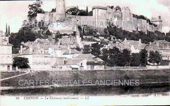 Cartes postales anciennes > CARTES POSTALES > carte postale ancienne > cartes-postales-ancienne.com Centre val de loire  Indre et loire Chinon